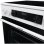 Cocina Gorenje GEC6C40WD Negra/Blanca con 4 zonas cerámicas y horno eléctrico 71L
