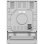 Cocina Gorenje GEC6C40WD Negra/Blanca con 4 zonas cerámicas y horno eléctrico 71L
