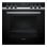 Cuisinière Siemens iQ300 EQ521KA11 induction 4 zones four 71L noir