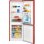 Frigorífico Una Porta Bomann KG 320.2 Defrost 143cm 165L E Rosso