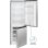 Frigorífico Combi Bomann KG 320.2 Defrost 143cm 165L E Inox