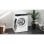 Lavatrice a Carica Frontale Siemens iQ500 WG44G2Z22 9 kg 1400 giri A Bianca/Nera