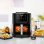 Airfryer Rommelsbacher FRH 1700 8L 1700W Touch Timer