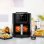 Airfryer Rommelsbacher FRH 1700 8 L 1700 W Kijkvenster met Timer