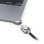 Adaptador de candado Compulocks MBALDG05KL para MacBook Air 15" M2/M3 plata