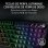 Teclado Razer Pro Type Ergo de membrana ergonómico dividido RGB macros