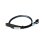 Cable Icy Dock MB403L-B SAS SlimSAS a MCIO 50 cm Negro