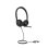 Auriculaires Yealink UH35 Dual filaires USB-C/A pour appels et musique noirs