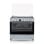 Cocina Mixta Svan SKMW5901X Ancho 90 cm Inox 5 Quemadores Wok