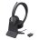 Auriculaires Yealink WH64 sans fil Bluetooth pour bureau et Teams noirs