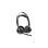 Auriculaires Poly Voyager Focus 2-M sans fil Bluetooth avec Réduction de Bruit, Microphone Boom et Base de Charge Noir