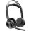 Auriculaires Poly Voyager Focus 2-M sans fil Bluetooth avec Réduction de Bruit, Microphone Boom et Base de Charge Noir