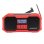 Radio Albrecht DR 112 DAB+ FM 5W USB Type-C Noir Rouge