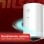 Termo eléctrico Nilson 50L 1500W vertical blanco manual con kit completo