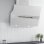 Campana extractora Hyundai HCDE90DCW00 Doble tiro 90 cm Booster cristal blanco