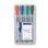 Marcador Staedtler 356 WP4 4 colores surtidos trazo 2 mm