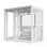 Caja ProGaming Elite Cube Tower Blanca con 7 ventiladores ARGB
