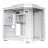 Case ProGaming Alma Bianca Cube Tower 3 Ventole ARGB Micro-ATX