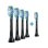 Cabezal Cepillo de Dientes Philips Sonicare Premium Plaque Defence Pack 5 Unidades Negro Medio 62000 Vibraciones