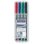 Marcador Staedtler 315 WP4 4 colores surtidos trazo 1 mm