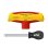 Llave dinamométrica Wiha 43177, 5-14 Nm, mecánica, rojo/amarillo