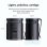 Mini Ventoinha Portátil Ksix Airgo Belt 4 Velocidades 8,8 m/s USB-C Preto