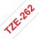 Fita de Etiquetagem Brother TZE-262 Vermelho sobre branco 36 mm x 8 m