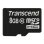 microSDHC Karte Transcend TS8GUSDC10 8GB Class 10 90MB/s Schwarz