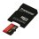 Tarjeta microSD Transcend Ultimate 16GB Class 10 UHS-I 90MB/s Negro Rojo