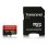 Tarjeta microSD Transcend Ultimate 16GB Class 10 UHS-I 90MB/s Negro Rojo