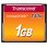 Speicherkarte Transcend 1 GB CF 133x MLC 50 MB/s Schwarz
