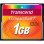 Speicherkarte Transcend 1 GB CF 133x MLC 50 MB/s Schwarz