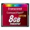 Carte CompactFlash Transcend CF170 8GB MLC 90 Mo/s lecture 60 Mo/s écriture
