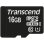 Tarjeta microSD Transcend 16GB Class 10 UHS-I MLC Negro Rojo