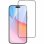 Displayschutz Apple iPhone 16 Gehärtetes Glas 9H Transparent