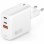 Caricatore 4Smarts GaN Flex 65W 2 USB-C Power Delivery Bianco
