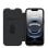 Funda pour mobile OtterBox React Folio transparente noire MagSafe pour iPhone 17e 16e 15 14 13