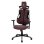 Silla Gaming Ergonómica ML Design Rojo con Reposacabezas y Reposabrazos