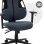 Silla Gaming ML Design Ergonómica Azul con Reposacabezas y Reposabrazos
