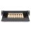 Painel de patch Digitus CAT 6 blindado 8 portas 1U rack 10 polegadas