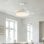 Ventilatore da soffitto Orbegozo 35W 6 velocità con telecomando e luce