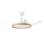 Ventilador de Techo Orbegozo CP 160105 30W 6 Velocidades Aspas Retráctiles con Luz LED