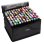 Set de 120 Marqueurs Double Pointe Couleurs Variées Étui Polyester