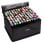 Set de 120 Marqueurs Double Pointe Couleurs Variées Étui Polyester