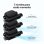 Mini Ventoinha Portátil Ksix Airgo Car USB-C 3 Velocidades 7,2 m/s 3321rpm Recarregável Preta