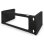 Supporto a parete Digitus 4U profondità regolabile Nero 15 kg gestione cavi