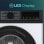 Lavadora Svan SL9404AIDV Carga Frontal 9 Kg 1400 rpm A Blanca Big Door Display Vapor