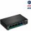 Switch Trendnet TPE-TG52 Gigabit 5 Ports PoE+ lüfterlos Wandmontage