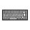 Set Keycaps Hiditec KEYCP1000 PBT grau kompatibel mit Tastatur GM1K 75%