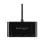 Hub Kensington 4 puertos 10 Gbps USB-C CH1200 Plug and Play Negro